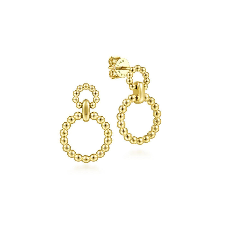Gabriel & Co. Graduating Bujukan Ball Circle Stud Earrings - EG14191Y4JJJ