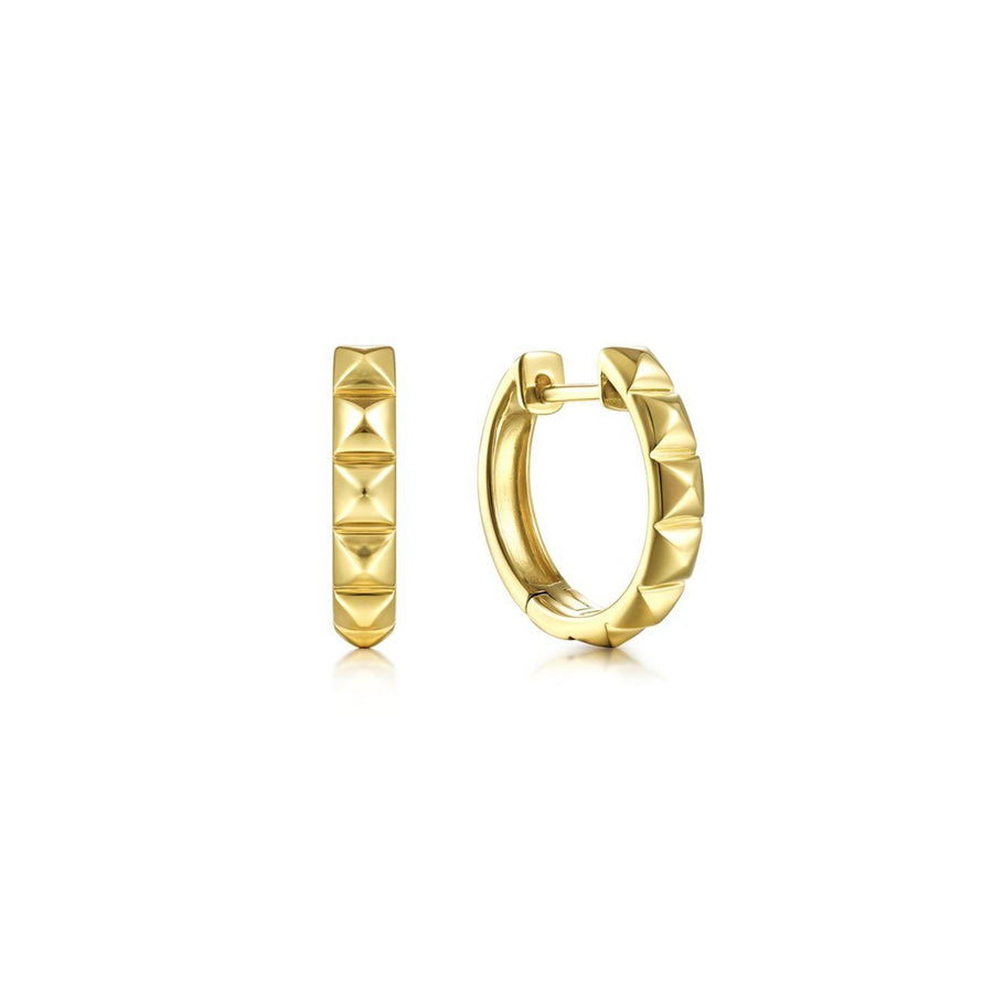 Gabriel & Co. Grommet Pattern Huggie Earrings - EG14062Y4JJJ