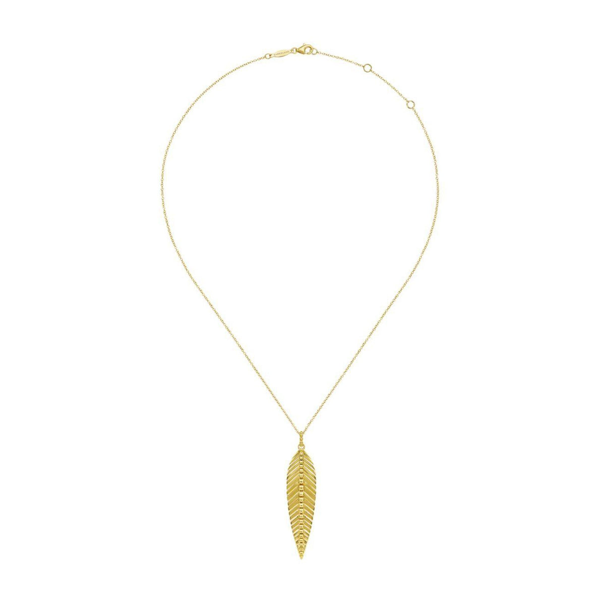 Gabriel & Co. Leaf Pendant Necklace - NK6764Y4JJJ