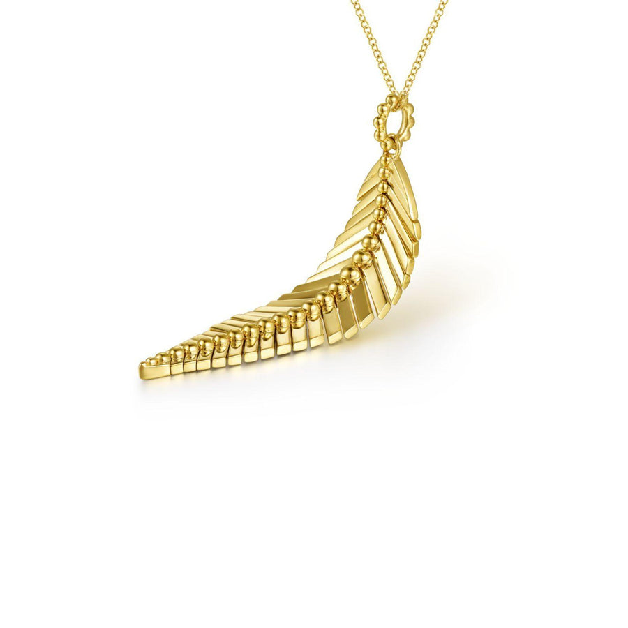Gabriel & Co. Leaf Pendant Necklace - NK6764Y4JJJ