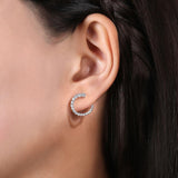 Gabriel & Co. Open Diamond Circle Stud Earrings - EG13860W45JJ