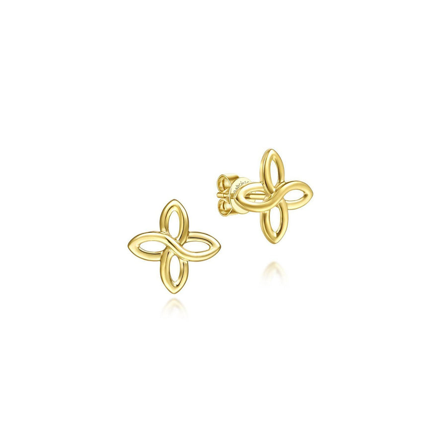 Gabriel & Co. Quatrefoil Stud Earrings - EG14134Y4JJJ