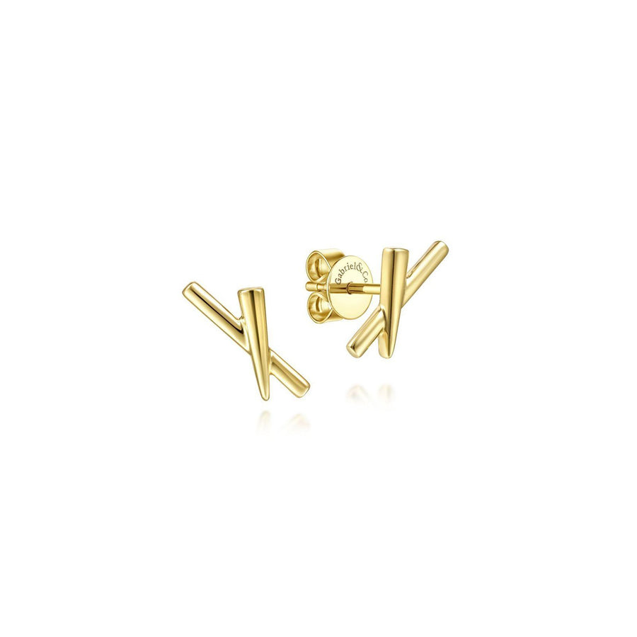 Gabriel & Co. Tapered X Stud Earrings - EG14131Y4JJJ