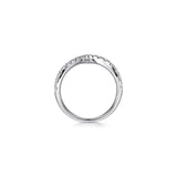 Gabriel & Co. V Shaped Bypass Diamond Ring - LR51302W45JJ