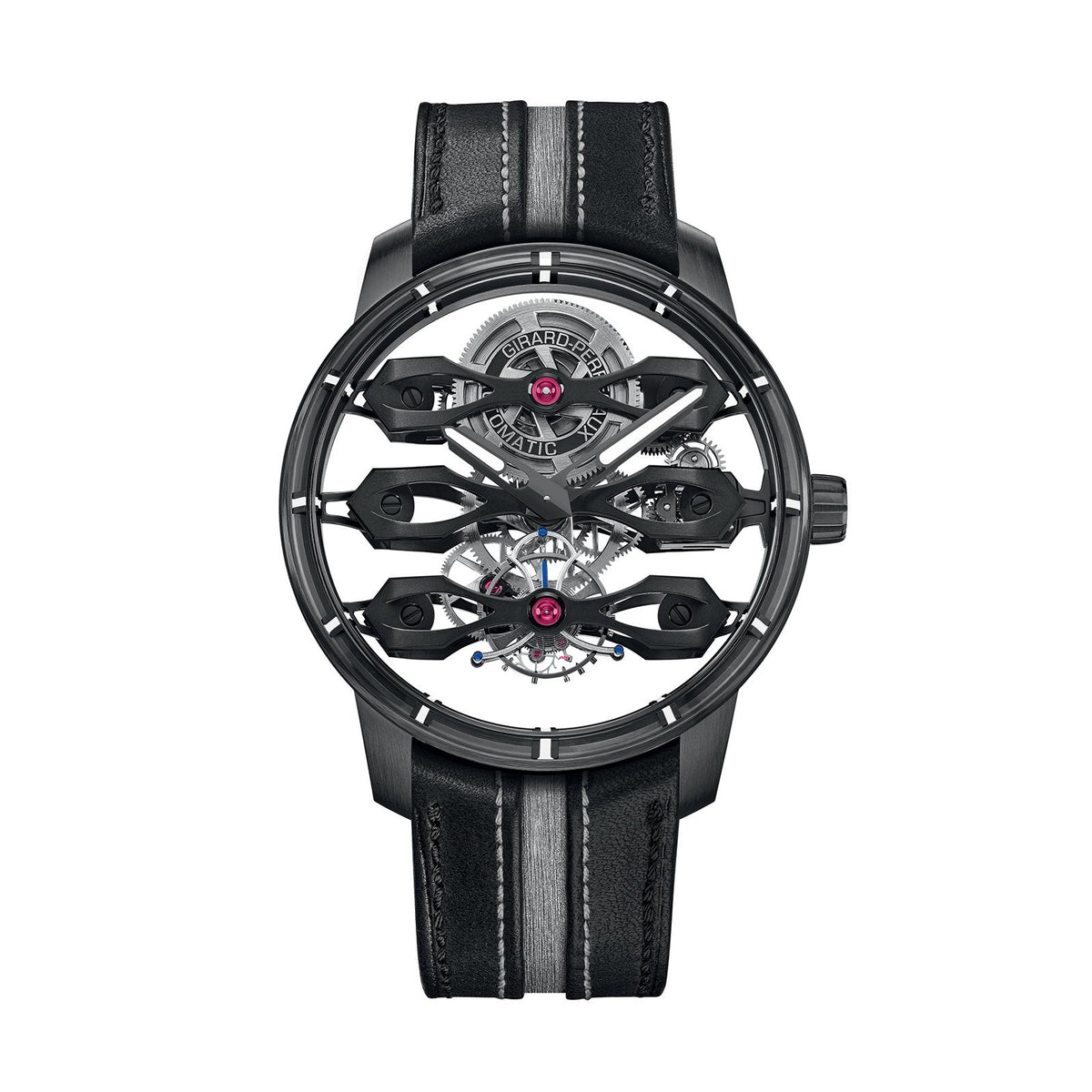 Girard-Perregaux Tourbillon with 3 Flying Bridges - Aston Martin Edition - 99296-21-001-BA6A