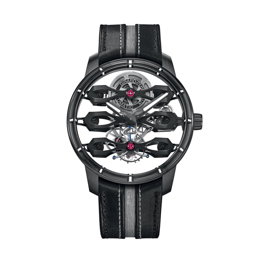 Girard-Perregaux Tourbillon with 3 Flying Bridges - Aston Martin Edition - 99296-21-001-BA6A