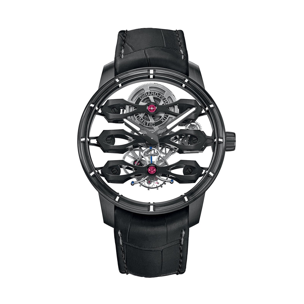 Girard-Perregaux Tourbillon with 3 Flying Bridges - Aston Martin Edition - 99296-21-001-BA6A