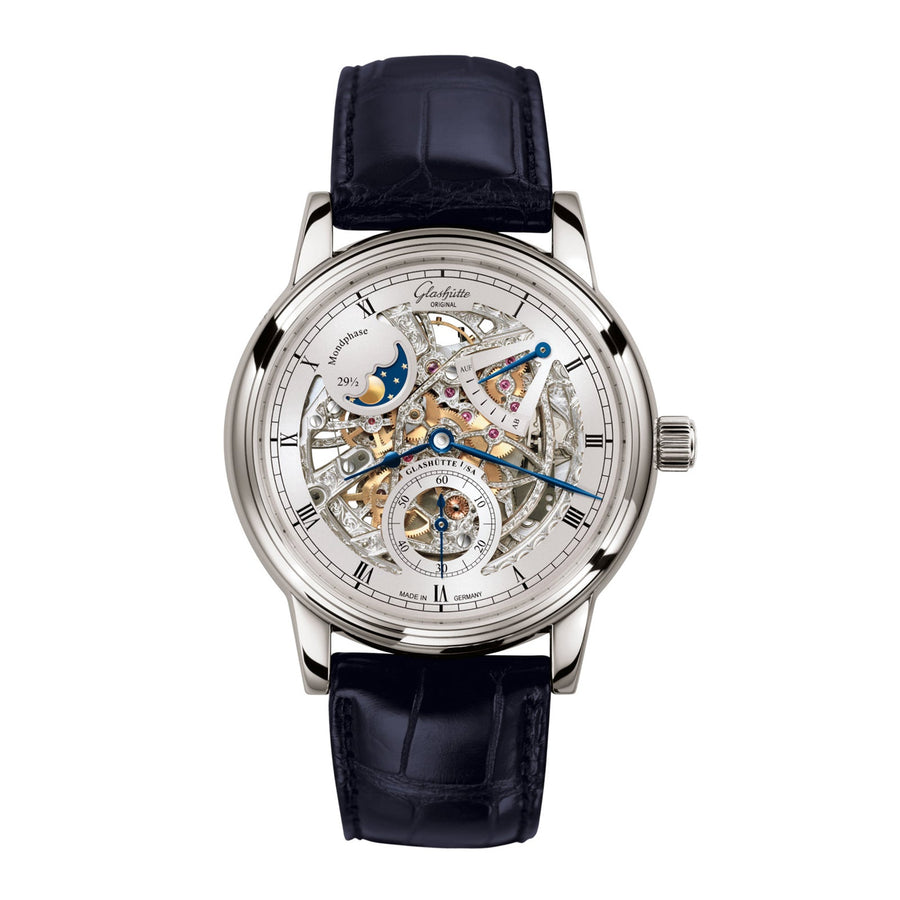Glashutte Original Senator Moon Phase Skeletonized Edition - 1-49-13-15-04-30