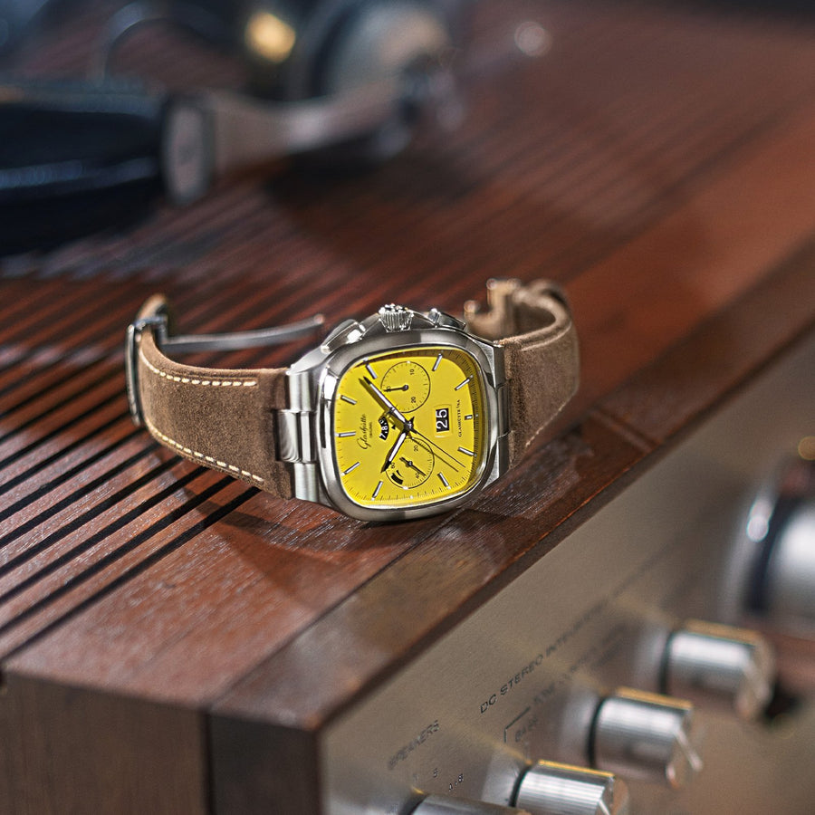 Glashütte Original Seventies Chronograph Panorama Date - 1-37-02-07-02-35