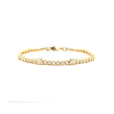 Gold Diamond Bracelet - DBDRA01928