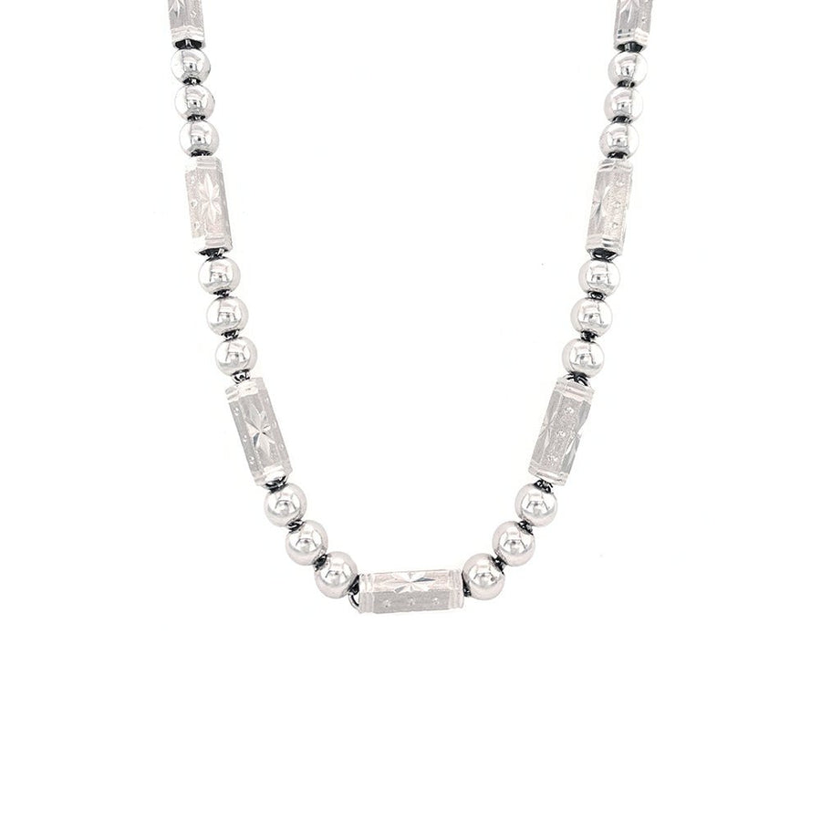 Gold Diamond Cut Necklace - PTNCK10278