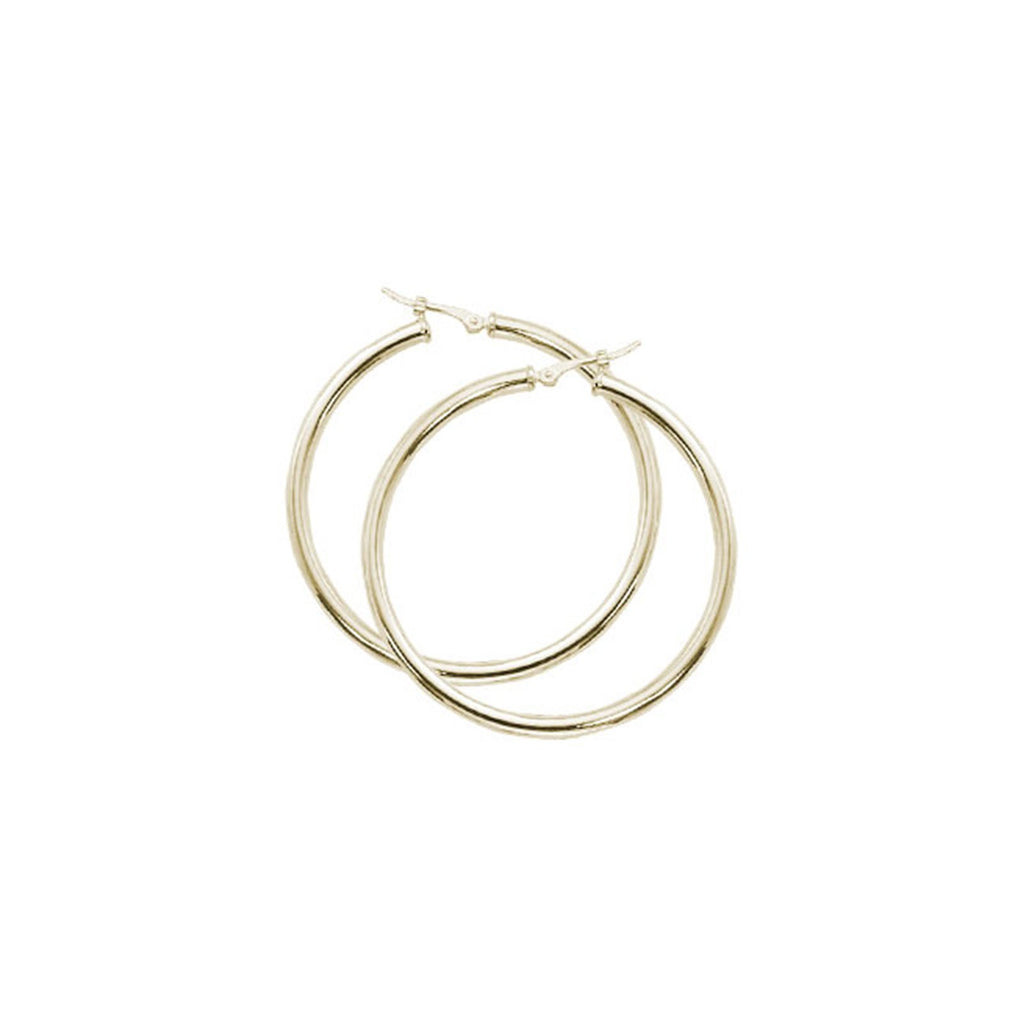 Gold Hoop Earrings -