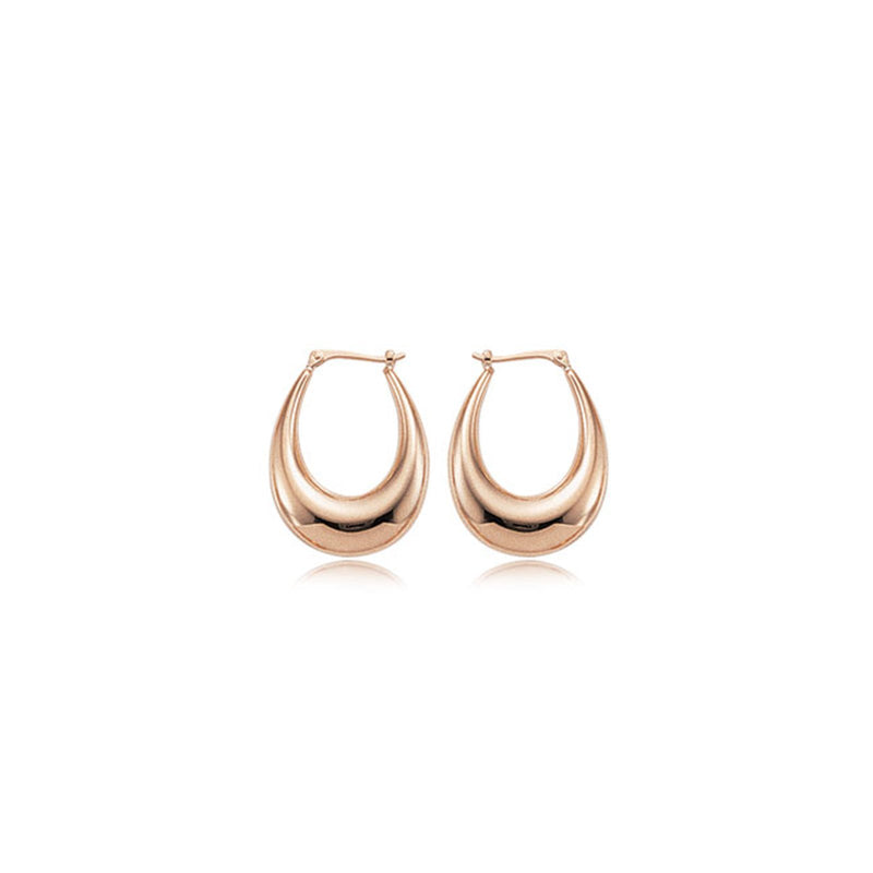 Gold Hoop Earrings-Gold Hoop Earrings -