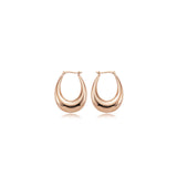 Gold Hoop Earrings -