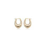 Gold Huggie Earrings -