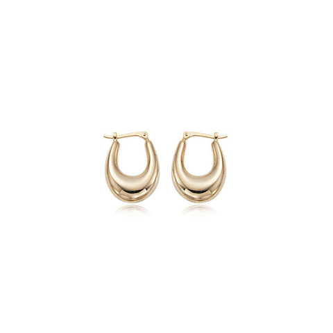Gold Huggie Earrings-Gold Huggie Earrings -