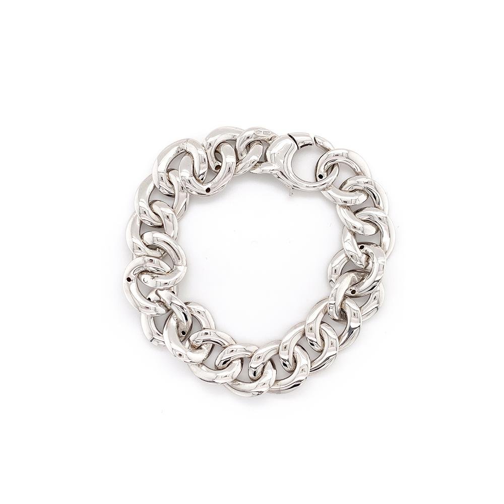 Gold Large Link Bracelet -