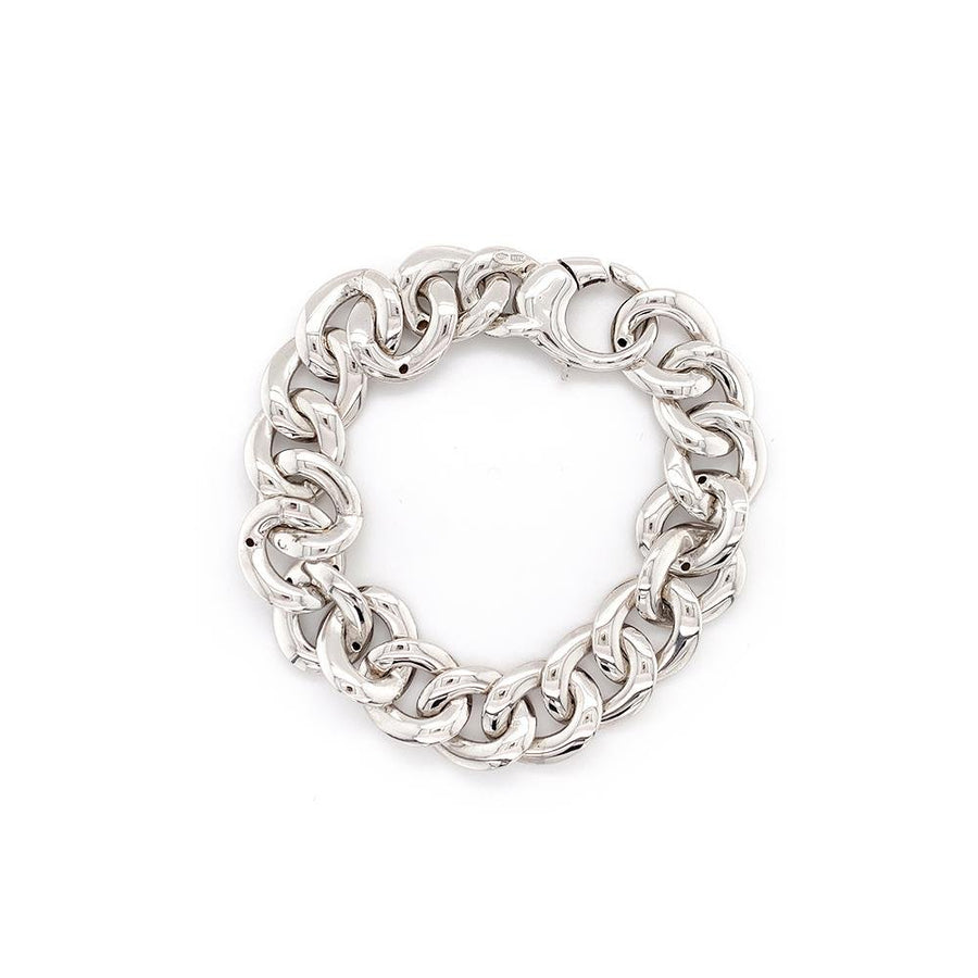 Gold Large Link Bracelet -