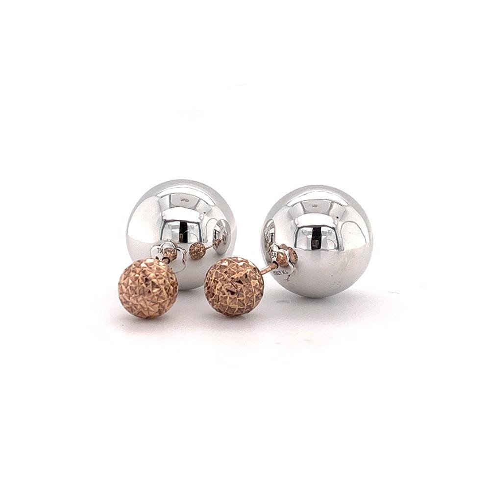 Gold Stud Earrings -