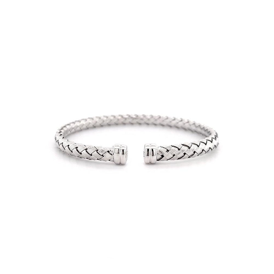 Gold Weave Bangle -