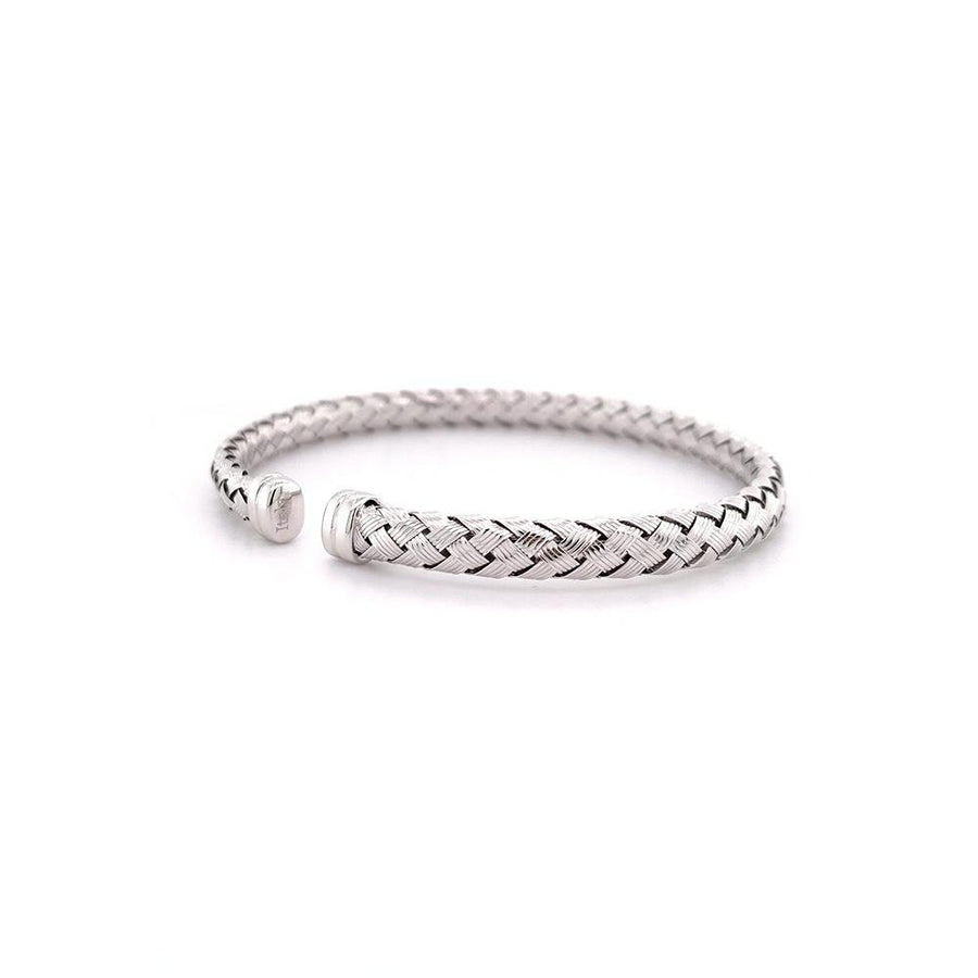 Gold Weave Bangle -