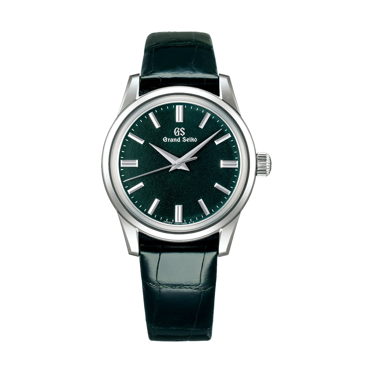 Grand Seiko Elegance Collection - Grand Seiko Elegance Collection SBGW285 in a 37mm stainless steel case with deep green dial on leather strap, featuring a mechanical hand-wound movement with up to 72 hours of power reserve.