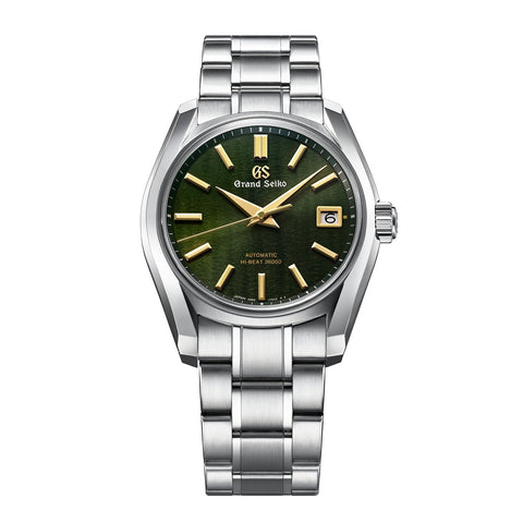 Grand Seiko Heritage SBGH271 - Grand Seiko Heritage "Rikka" SBGH271 in a 40mm stainless steel case with green dial on stainless steel bracelet, featuring a date display an automatic hi-beat movement with up to 55 hours of power reserve.