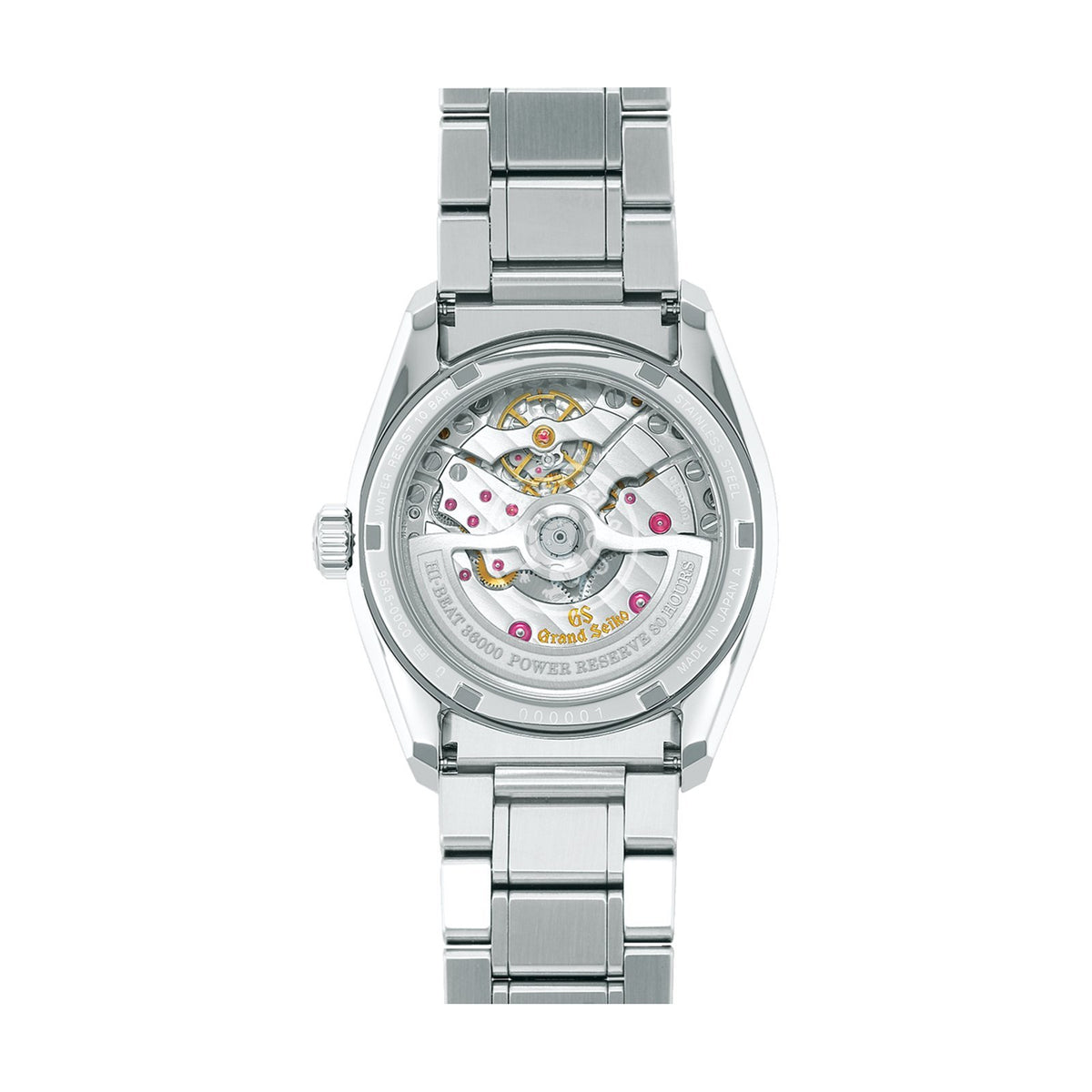 Grand Seiko Heritage SLGH005 - Grand Seiko Evolution 9 Collection "White Birch" SLGH005 in a 40mm stainless steel case with "white birch" motif dial on stainless steel bracelet, featuring a date display and an automatic Hi-Beat movement with up to 80 hours of power reserve. 