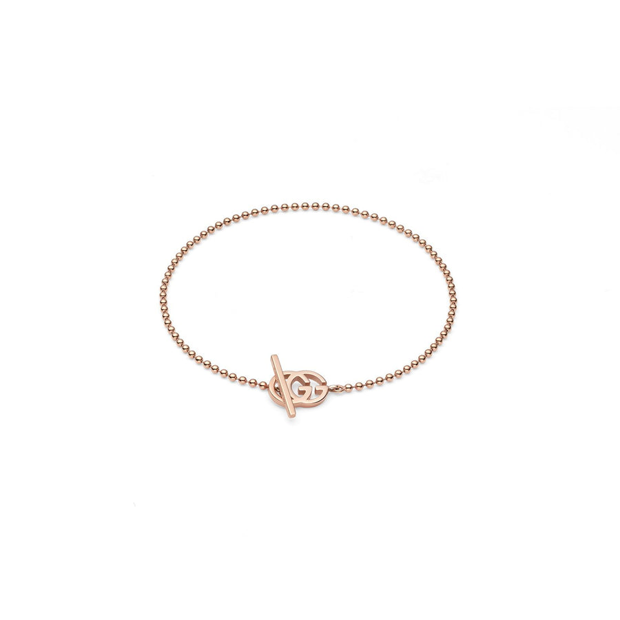 Gucci GG Running Bracelet in Rose Gold -