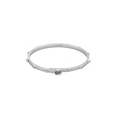 Gucci GG Running Bracelet in White Gold-Gucci GG Running Bracelet in White Gold -