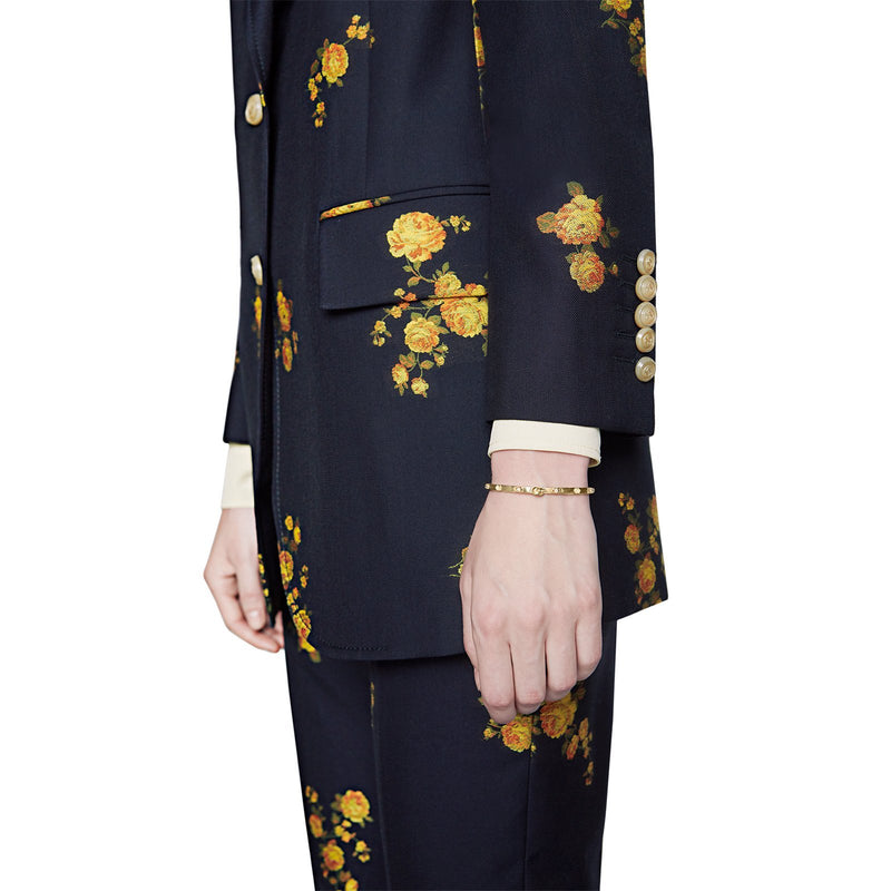 Gucci GG Running Bracelet in Yellow Gold-Gucci GG Running Bracelet in Yellow Gold -