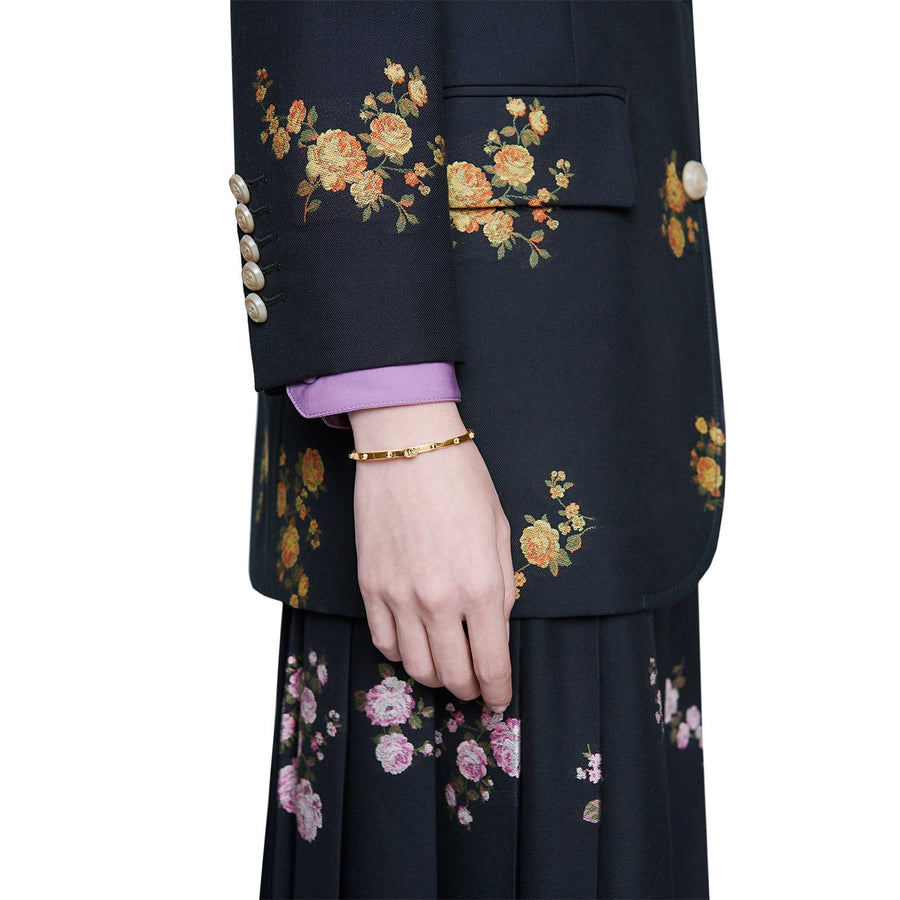 Gucci GG Running Bracelet in Yellow Gold -