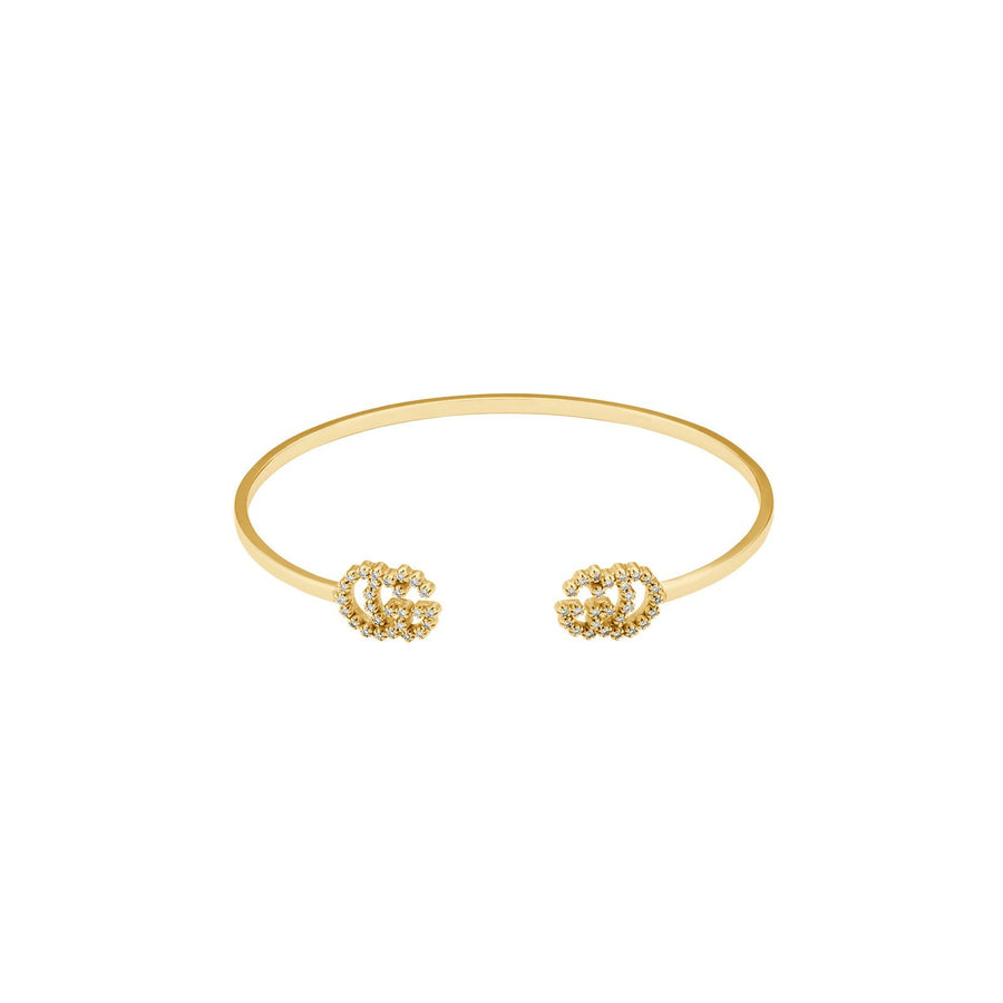 Gucci GG Running Bracelet with Diamonds -