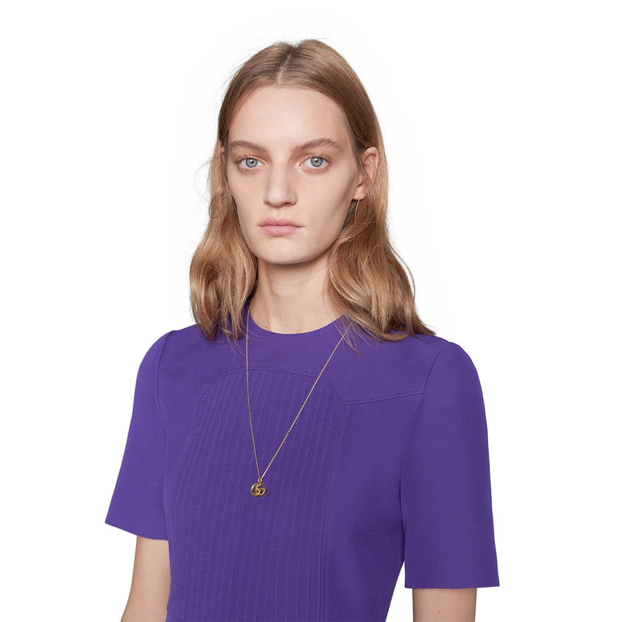 Gucci GG Running Necklace in Yellow Gold -