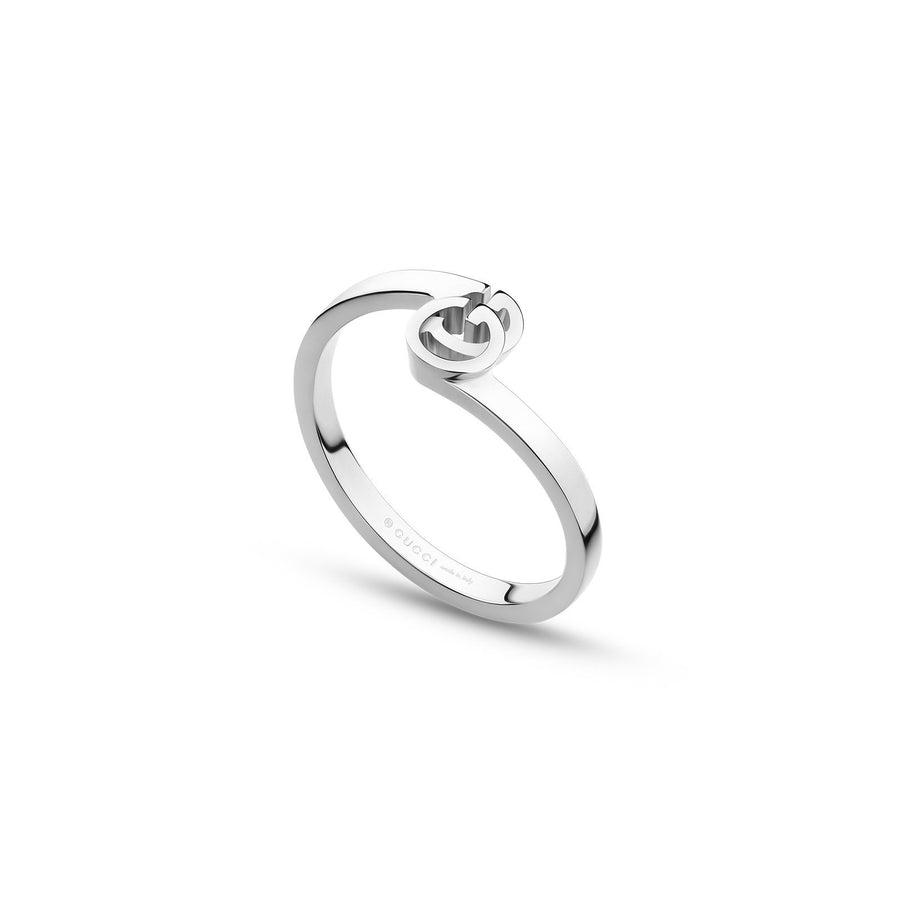 Gucci GG Running Ring in White Gold -