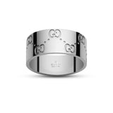 Gucci Icon Ring in White Gold -