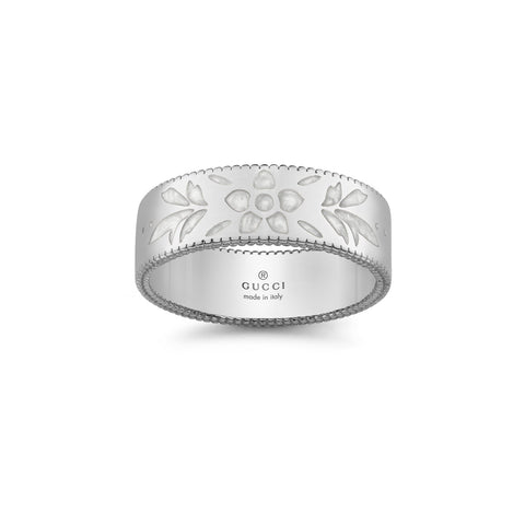 Gucci Icon Ring in White Gold - YBC434525003014