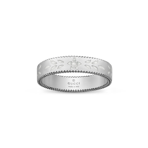 Gucci Icon Ring in White Gold-Gucci Icon Ring in White Gold -
