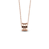 Gucci Icon Twirl Necklace in Rose Gold -