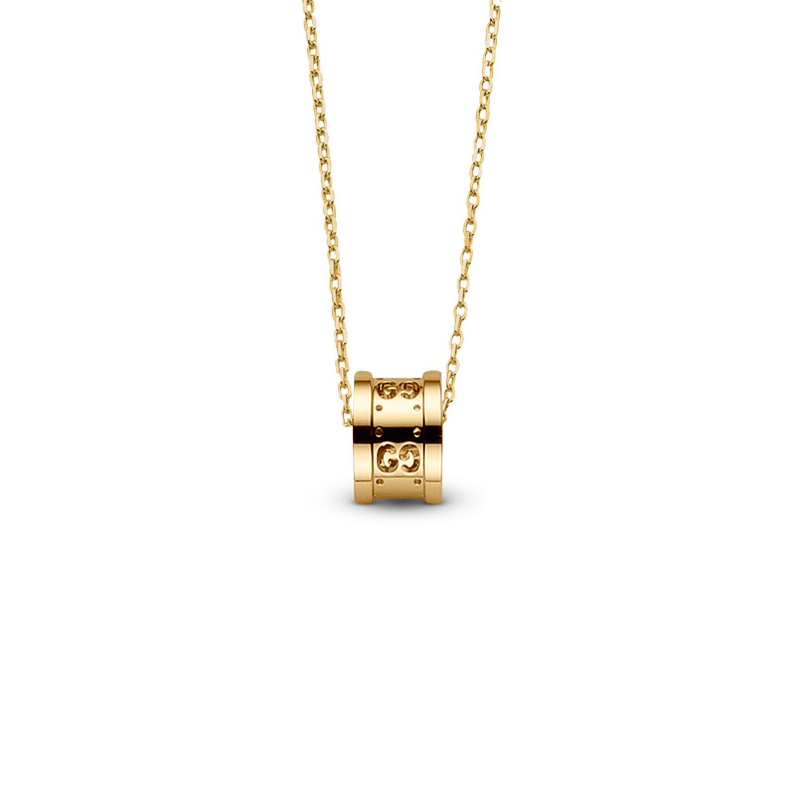 Gucci Icon Twirl Necklace in Yellow Gold - YBB21416900200U