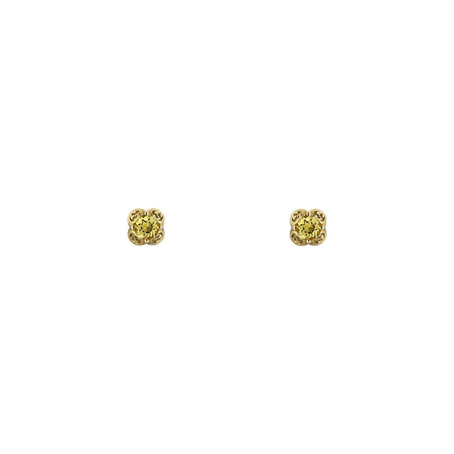Gucci Interlocking G Earrings with Beryl - YBD62427002