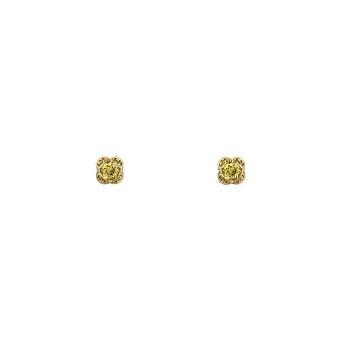 Gucci Interlocking G Earrings with Beryl - YBD62427002
