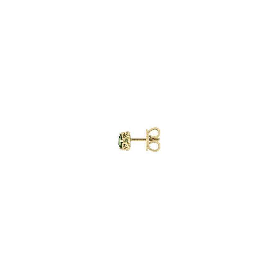 Gucci Interlocking G Green Tourmaline Earrings - YBD66242700100U