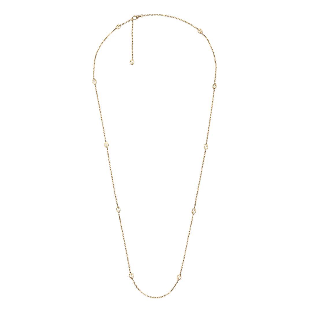 Gucci Interlocking GG Necklace - YBB63176100100U
