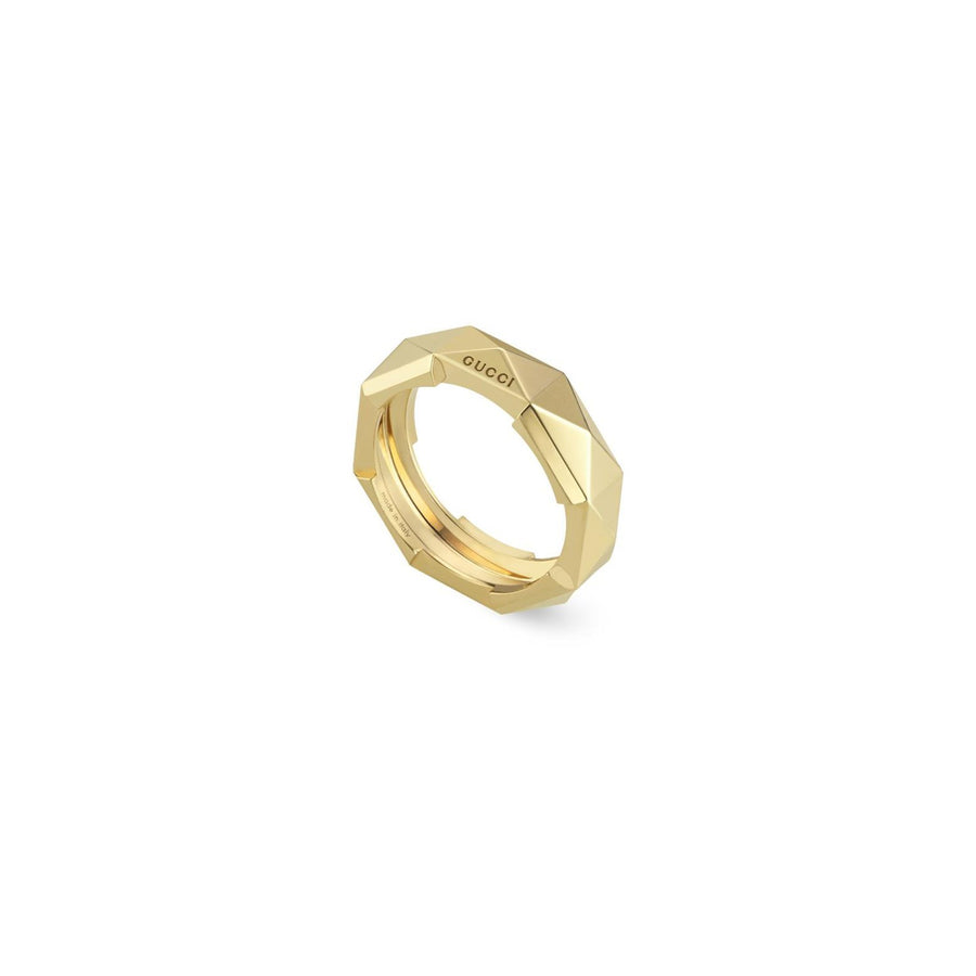 Gucci Link to Love Studded Ring - YBC662184001014
