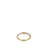 Gucci Ouroboros Ring in Gold and Diamonds-Gucci Ouroboros Ring in Gold and Diamonds -