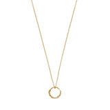 Gucci Snake Ring Pendant Necklace in Gold-Gucci Snake Ring Pendant Necklace in Gold -