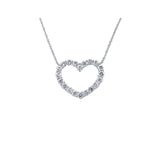 Gumuchian Diamond Heart Pendant and Chain-Gumuchian Diamond Heart Pendant and Chain - DNGUM00141