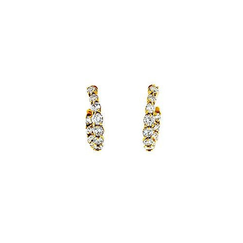 Gumuchian Diamond Hoop Earrings-Gumuchian Diamond Hoop Earrings -