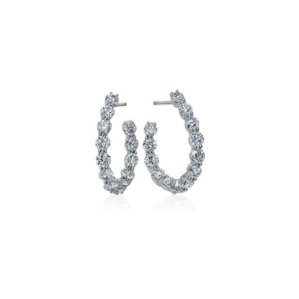 Gumuchian Diamond Hoop Earrings -